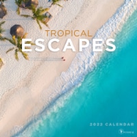 TF Publishing 2022 Tropical Escapes Wall Calendar Perspective: Main