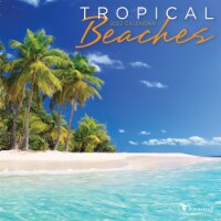 2022 Tropical Beaches Mini Calendar by TF Publishing Perspective: Main