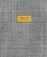 2022 Linen and Gold Best Life Large Monthly Planner Perspective: Main