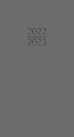 2022-2023 Charcoal 2-Year Small Monthly Planner Perspective: Main