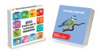2022 Every Day's A Holiday Desk Pad Monthly Blotter Calendar Perspective: Main