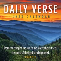 2023 Daily Verse Desktop Calendar by TF Publishing Perspective: Main