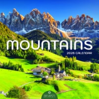 2026 Mountains Wall Calendar Perspective: Main
