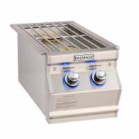 Fire Magic 32817 13.25 in. Double Side Burners, Silver