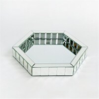 Wayborn MB207 14 x 12 x 2 in. Beveled Mirror Tray, Mirror