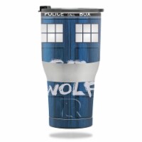 MightySkins RTTUM3017-Time Lord Box Skin for RTIC Tumbler 30 oz 2017 - Time Lord Box