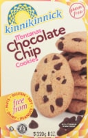Kinnikinnick Gluten Free Montanas Chocolate Chip Cookies