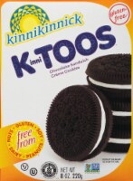 Kinnikinnick® KinniToos® Chocolate Sandwich Creme Cookies