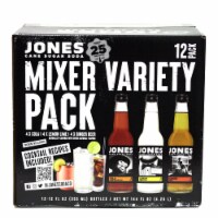 Jones Soda Co. Cane Sugar Soda Mixer Variety Pack Perspective: Main
