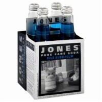 Jones Soda Bottles Co. Blue Bubblegum Soda Bottles Perspective: Main