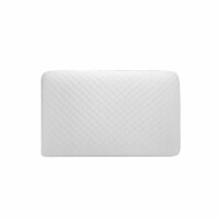 Dr. Pillow Dreamcool Pillow With Cooling Gel & Charcoal Memory Foam, White