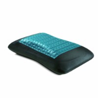Dr. Pillow CHARCOALED MEMORY PILLOW WITH COOLING GEL LAYER, Blue Perspective: Main