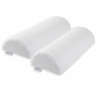 Dr Pillow Half Moon Lumbar Cushion for Back Pain Relief 2 PACK Pillow