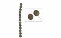 John Bead SP 8  Pyrite 12mm Coin