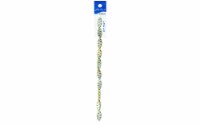 John Bead FP Fancy Cut 7  Strand Firepolish Wht/Tn