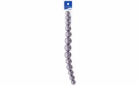 John Bead 8  Czech Glass Pearl 10-16mm Purple
