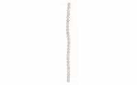John Bead Czech FP Rd 8mm Rosaline/White