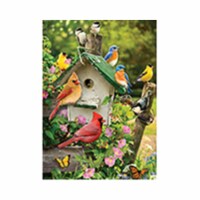 Outset Media Games OM58876 Singing Around the Birdhouse Tray Puzzle, 35 Piece