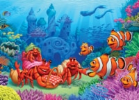 Cobble Hill Clownfish Gathering Tray Puzzle Perspective: Main