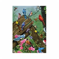 Outset Media Games OM58889 Wildbird Gathering Puzzle Tray, 35 Piece