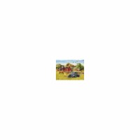 Outset Media Games OM58890 Blue Truck Farm Puzzle Tray, 35 Piece Perspective: Main