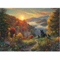 Outset Media Games OM80001 New Day Puzzle, 1000 Piece