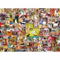 Outset Media OM80168 Dog Town Puzzle, 1000 Piece