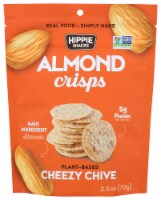 Hippie Snacks Cheezy Chive Almond Crisps