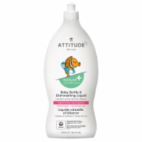 Attitude Little Ones Fragrance-Free Baby Bottle & Dishwashing Liquid