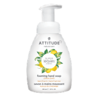 Attitude Super Leaves Lemon Leaves Foaming Hand Soap