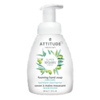 Attitude Super Leaves Olive Leaves Foaming Hand Soap
