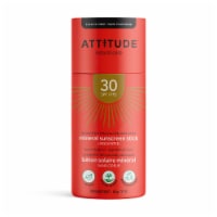 Attitude Natural Care Unscented Mineral Sunscreen Stick SPF 30