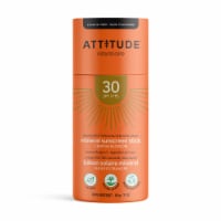 Attitude Natural Care Orange Blossom Mineral Sunscreen Stick SPF 30