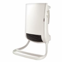 Stelpro AUBH1802 1800 Watt 240 Volt Bathroom Fan Heater with Towel Holder Bar, White