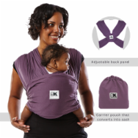 Baby K'tan Pre-Wrapped Ready To Wear Baby Carrier: Eggplant L