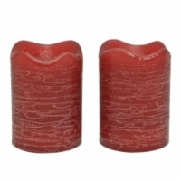 Sterno Home Pomegranate Fig Scent Rustic Flameless Votive Candles - Currant