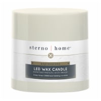 Sterno Home Smooth Pillar Candle - Cream Perspective: Main