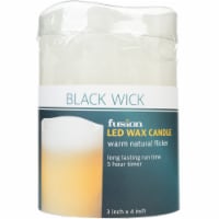 Sterno Home LED Wax Candle - White