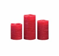 Sterno Home Pillar Candles - Red Perspective: Main