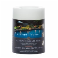 Sterno Home Premier All-Weather Flameless Wax LED Candle - White Perspective: Main