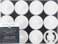 Sterno Home Expressions Twist Flame LED Tea Lights - White Perspective: Main