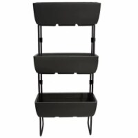 RTS Home Accent 5604-00400A-79-81 Up Live Wall, Graphite - Pack of 3