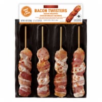 Marcangelo® Honey BBQ Bacon Wrapped Chicken Skewer Perspective: Main