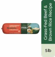 Freshpet Nature's Fresh Grass-Fed Beef & Brown Rice Recipe Dog Food Perspective: Main