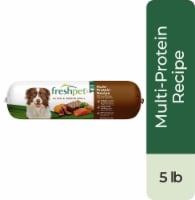 Freshpet® Select Multi-Protein Chicken Beef Egg and Salmon Recipe Wet Dog Food Roll
