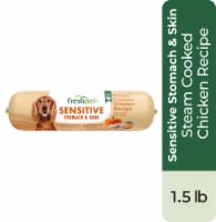 Freshpet® Select Sensitive Stomach and Skin Steam Cooked Chicken Recipe Wet Dog Food