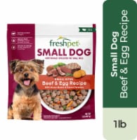Freshpet Healthy & Natural Grain Free Small Dogs/Breeds Dog Food, Fresh Beef Recipe Perspective: Main