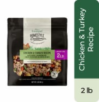 Freshpet Homestyle Creations Chicken & Turkey with Veggies Fresh Dog Food, 2lb Perspective: Main