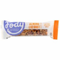 Fody Food Company - Bar Almond Coconut Gluten Free - Case of 12 - 1.41 OZ