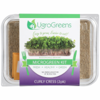UgroGreens Curly Cress Microgreen Kit 2 Count Perspective: Main